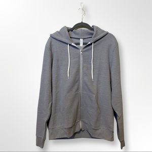 New Grey Zip up Sweatshirt